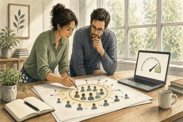 Editorial illustration for Field Note: Name the canary before you raise the share.