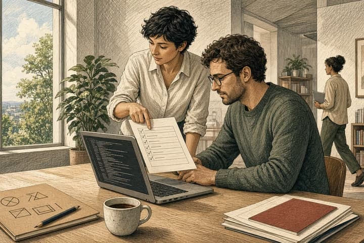 Original conceptual editorial illustration; not a client interface.