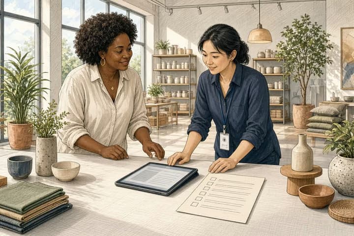 Editorial illustration for Field Note: Your first suppliers need a person, not a form.